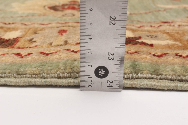 3'1" x 10'2" Vintage Hand-knotted Runner Rug Traditional Oriental Wool Carpet gallery
