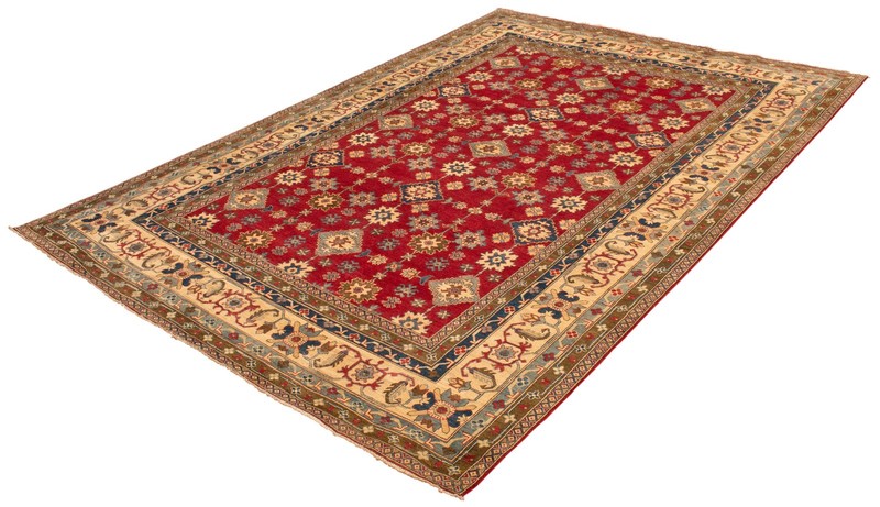 Vintage Traditional Hand-Knotted Area Rug 9'8" x 13'9" Oriental Wool Carpet gallery