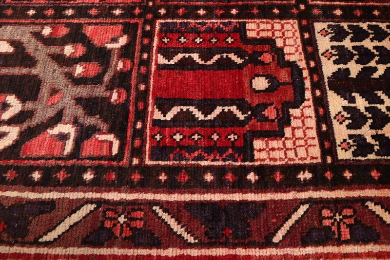 Vintage 6'8" x 9'10" Traditional Hand Knotted Vegetable Dye Wool Area Rug gallery