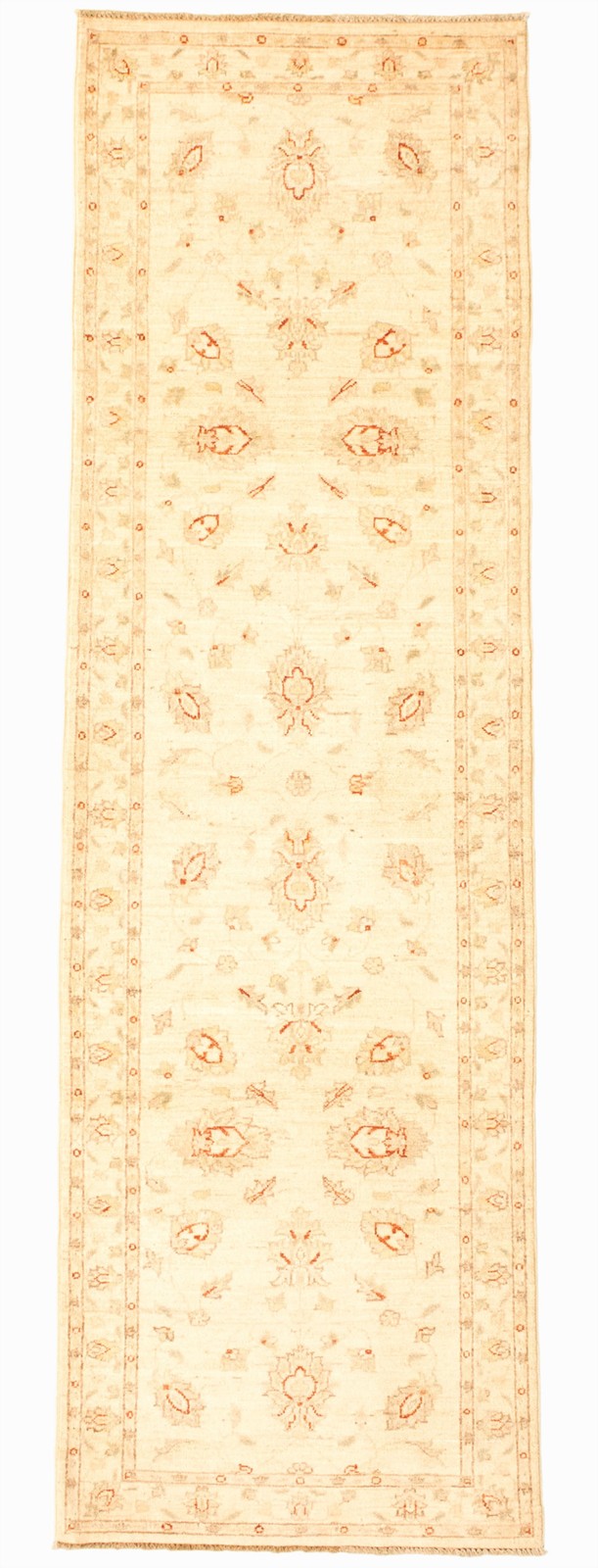 2'7" x 9'7" Vintage Hand-knotted Runner Rug Traditional Oriental Wool Carpet gallery