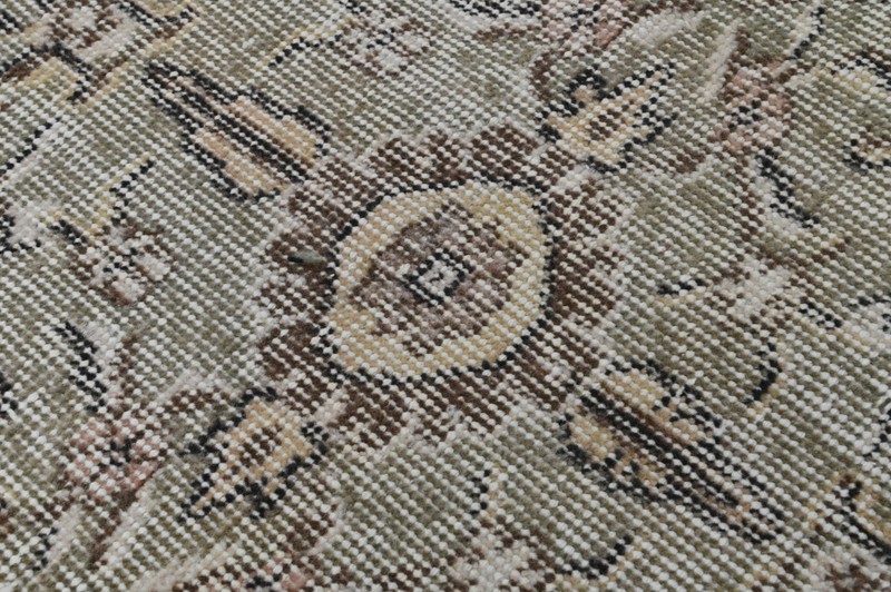 Oushak Turkish Vintage Rug 5x9 Kilim Rug Anatolian Handmade Boho Decor BEIGE gallery