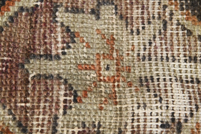 4x7 Turkish Area Rug Hand-Knotted Vintage Oushak Rug Small Boho Decor Carpet,637 gallery