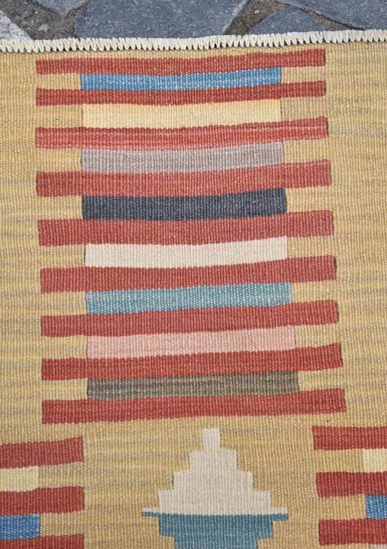 Turkish Small Rug 23'' x 33'' Vintage Awesome Rug Hand Woven Oushak Wool Rug gallery