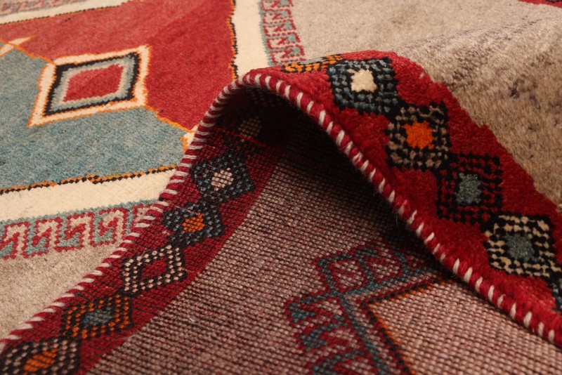 Vintage Traditional Hand-Knotted Area Rug 2'11" x 5'5" Oriental Wool Carpet gallery