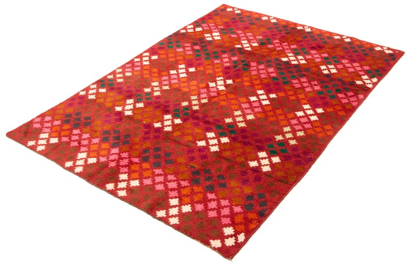 Traditional Vintage Hand-Knotted Oriental Carpet 5'9" x 8'5" Wool Area Rug gallery