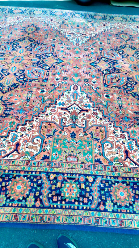 Antique American Karastan Heriz Serapi 12x20FT gallery