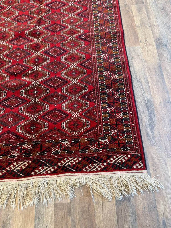 Vintage Turkmen Rug 50x84" | 50+ Yrs Old | MINT Unused | $90K Value | Hand-Knott gallery