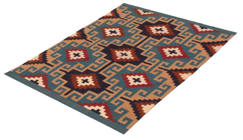 Vintage 4'9" x 6'4" Traditional Wool Hand Woven Oriental Area Rug gallery