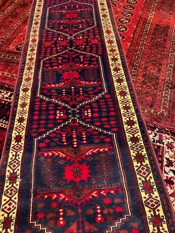 3 X 12 ft COLLECTORS' ITEM Antique Natural Vegetable Dye Anatolian Turkish Rug gallery
