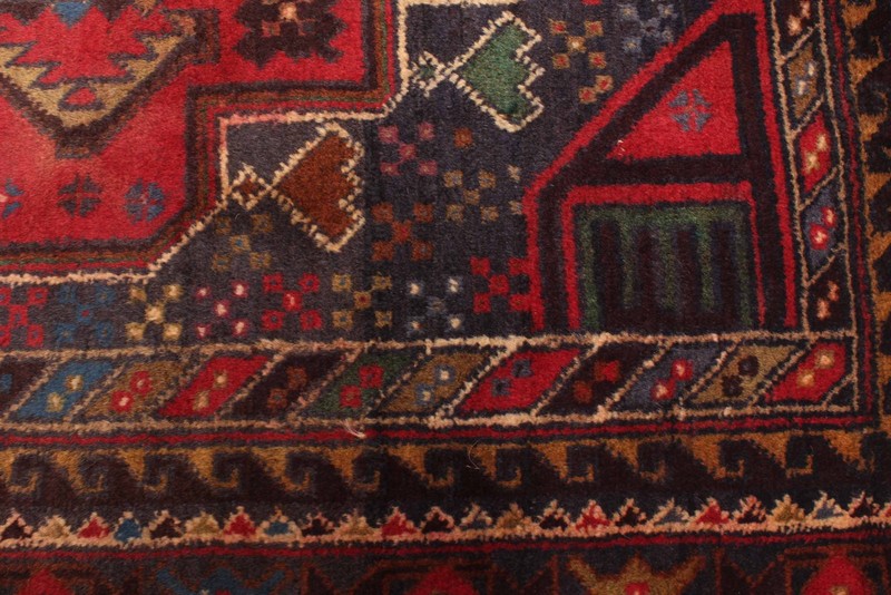 Vintage Hand-Knotted Carpet 3'6" x 6'4" Traditional Oriental Wool Area Rug gallery