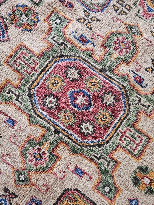 9 x 12 VINTAGE DESIGN INDO CAUCASIAN HERIZ SERAPI KAZAK TURKISH ANTIQUE SHIRVAN gallery