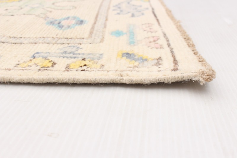 Vintage Hand-knotted Runner Rug 2'6" x 12'1" Traditional Oriental Wool Carpet gallery