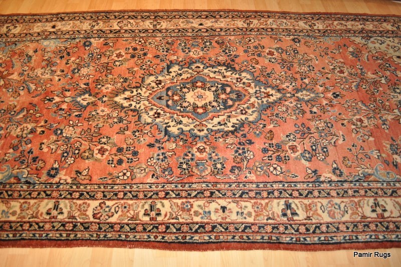 Antique Rug 11X5 FT. GENUINE Bakhtiari Authentic Circa 1900's matches Heriz rug gallery