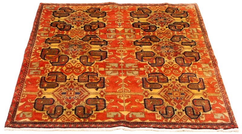 Traditional Vintage Hand-Knotted Area Rug 4'11" x 6'3" Oriental Wool Carpet gallery