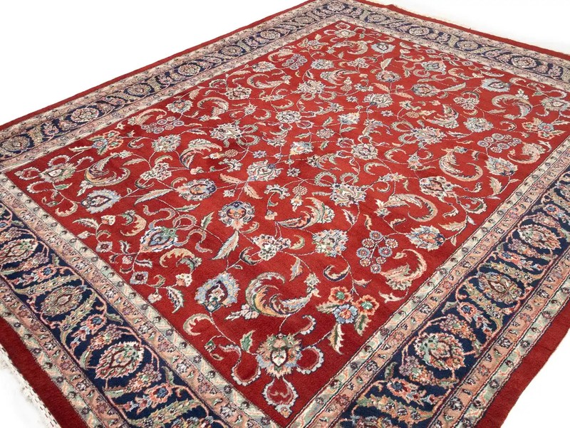 Red Floral Classic 8X10 Traditional Oriental Rug - Magic Rugs gallery