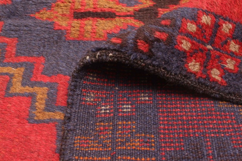 Vintage Traditional Hand-Knotted Area Rug 3'7" x 6'4" Oriental Wool Carpet gallery