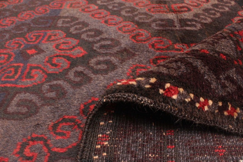 Vintage 3'8" x 6'9" Traditional Hand Knotted Vegetable Dye Wool Area Rug gallery