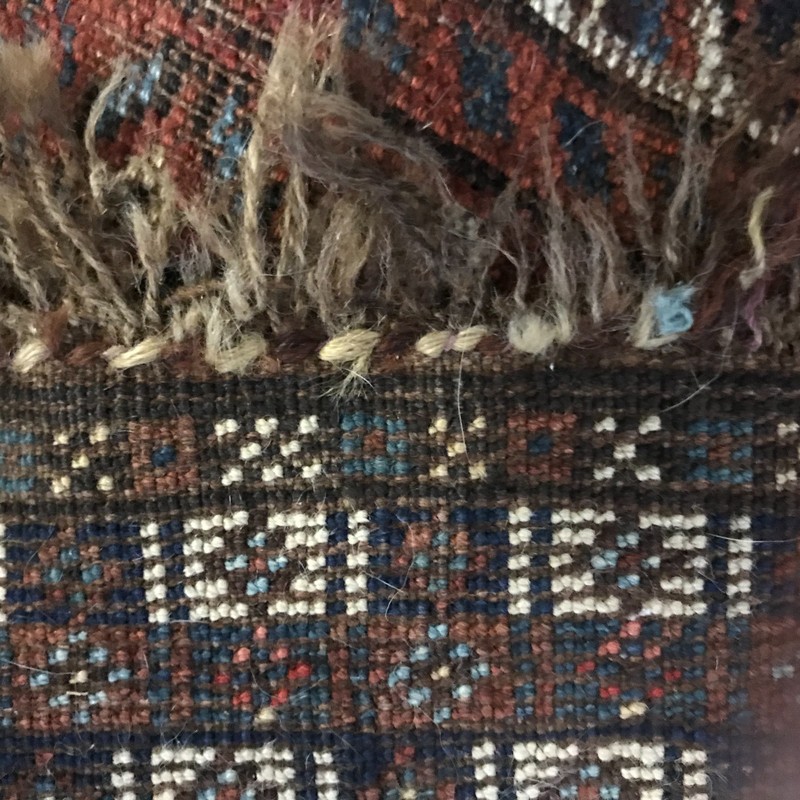 antique hand knotted westen Asia rug gallery