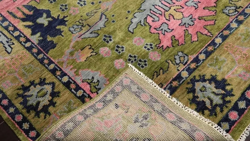 Vintage Antique Green Oushak Rug For Rooms to Warming Your Space with Elite Rugs gallery