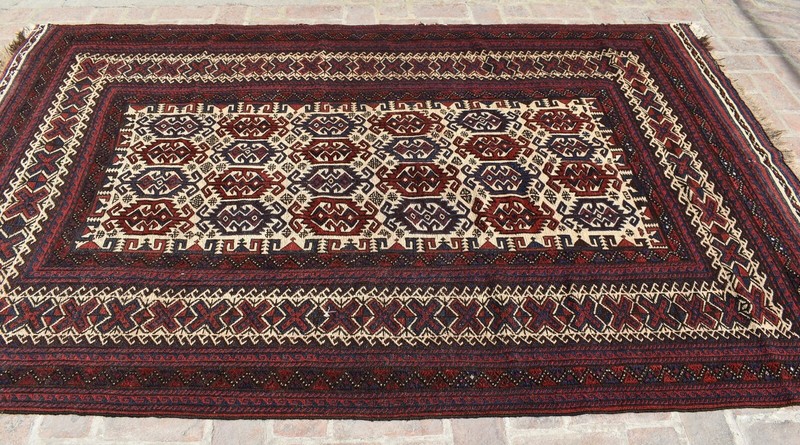 5'10 x 9'4 Handmade vintage afghan berjesta wool kilim rug, Hand woven kilim rug gallery