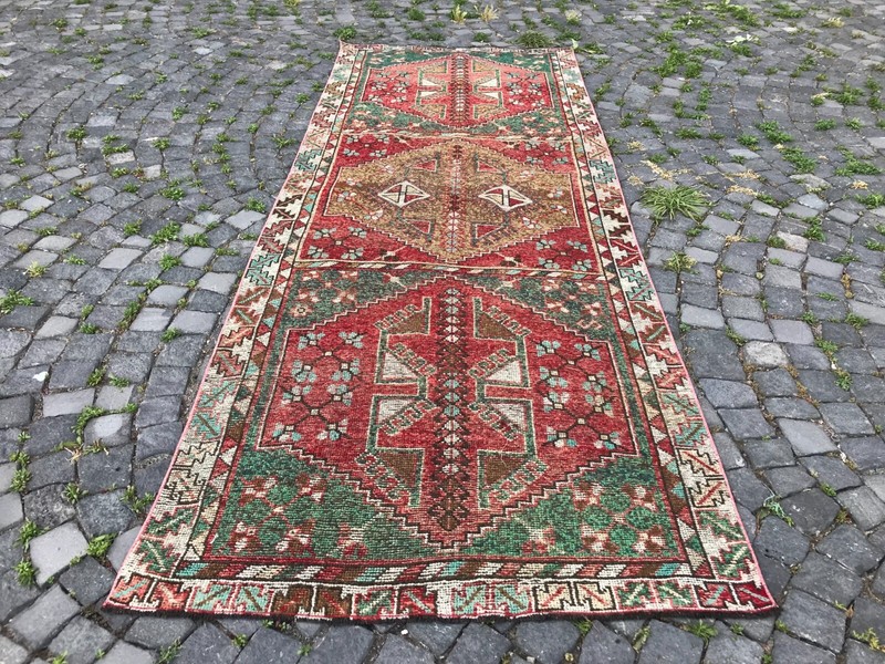 Handmade Rug Turkish Area Rug Vintage Rug Oushak Rug Antique Rug Bohemian Rug gallery