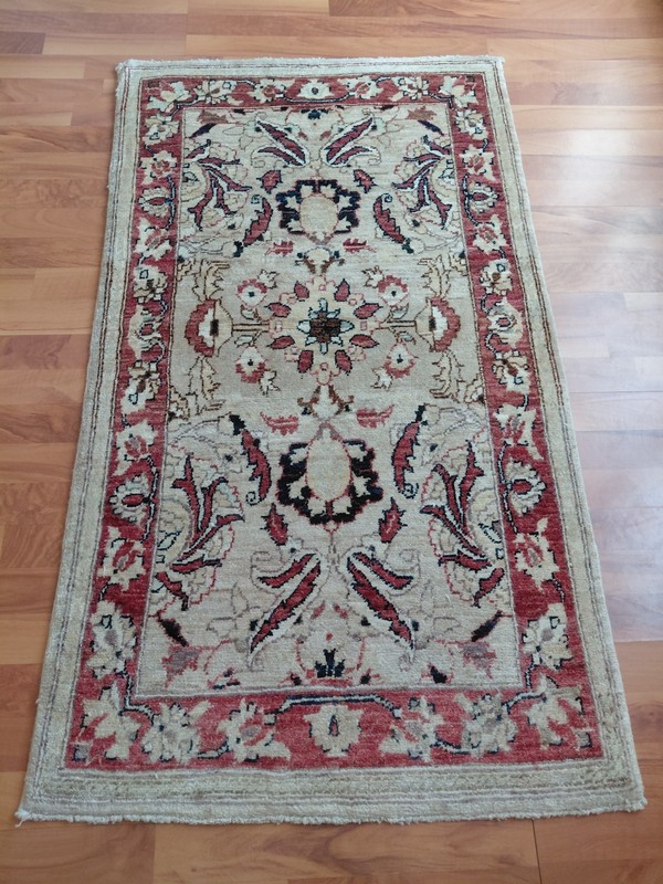 Real Oushak Vintage Rug Traditional Handmade Decor Rug Bath Wool Rug gallery
