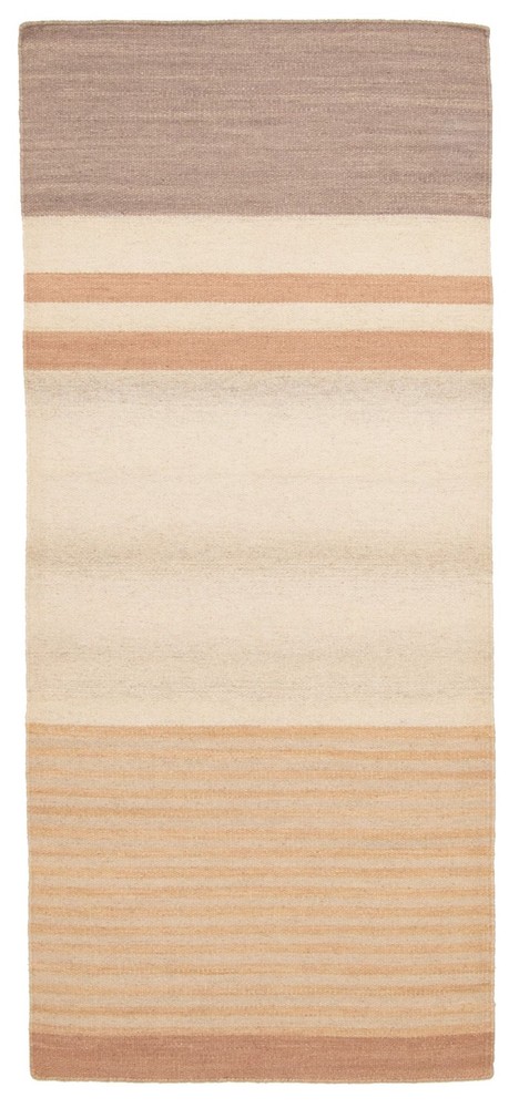 Vintage Hand Woven Area Rug 2'7" x 5'11" Traditional Wool Oriental Carpet