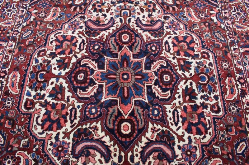 7'2 x 10'6 Magnificent Vintage Hand Knotted Wool Area Rug Oriental Carpet 7 x 11 gallery