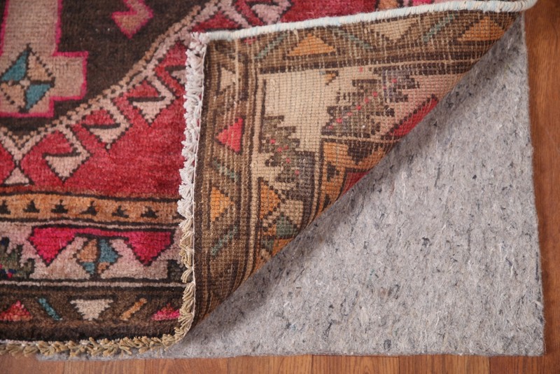 Vintage Geometric Handmade Wool 13 ft Runner Rug Wool Hallway Carpet 3x13 gallery