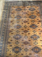 Gold Bohkara Antique Handmade 5.0×8.0Feet