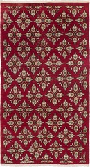 Vintage 5’3″ x 9’11” Traditional Hand Knotted Vegetable Dye Wool Area Rug