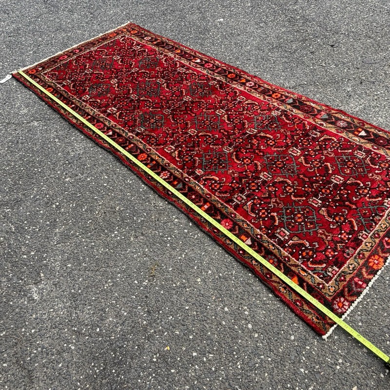 Vintage Hand-Knotted Persian Tribal Runner Rug Approx. 4’ x 9’ gallery