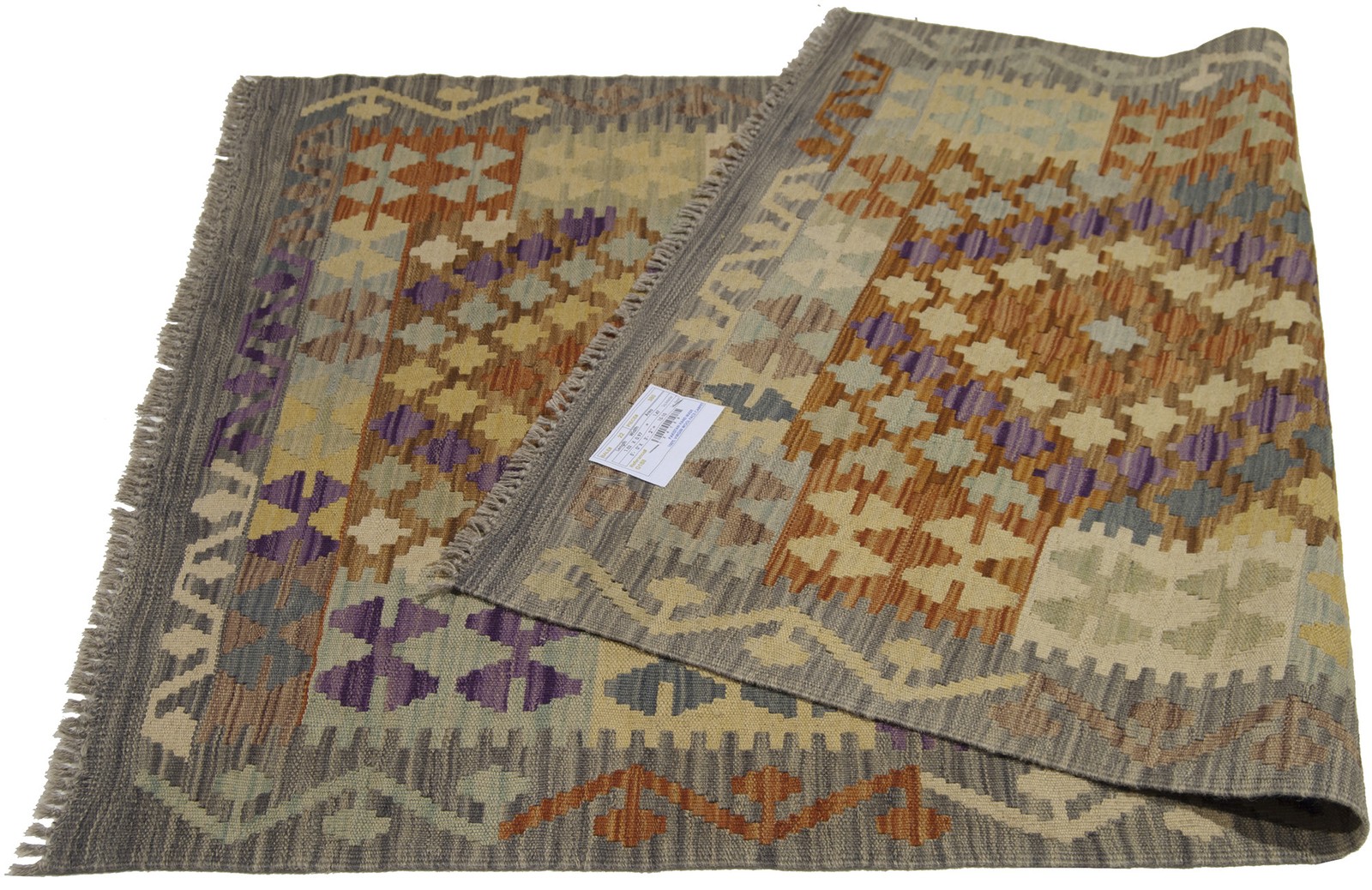 152x97 CM Autentik Kilim Kelem Original Hand Made Classic STYL - EASY TO CLEAN gallery
