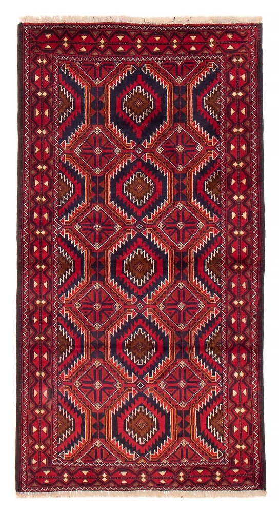 3'2" x 5'10" Vintage Hand Knotted Area Rug Traditional Oriental Wool Carpet