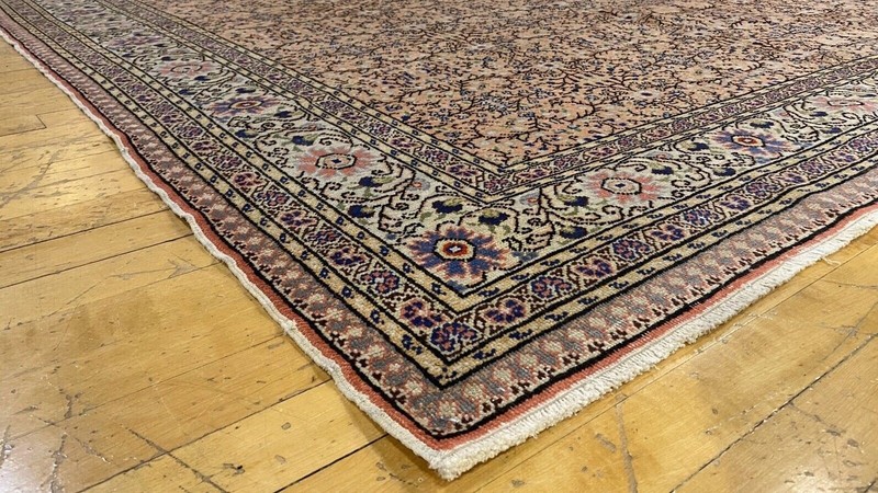 Exquisite Antique1920-1930s Wool Pile Natural Dye Legendary Hereke Rug 7x10ft gallery