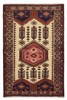Vintage Hand-Knotted Area Rug 3'5" x 5'2" Traditional Wool Carpet gallery