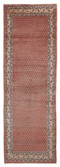 3’5″ x 10’2″ Vintage Hand-knotted Runner Rug Traditional Oriental Wool Carpet