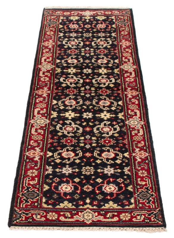 2'6" x 7'10" Vintage Hand-knotted Runner Rug Traditional Oriental Wool Carpet gallery
