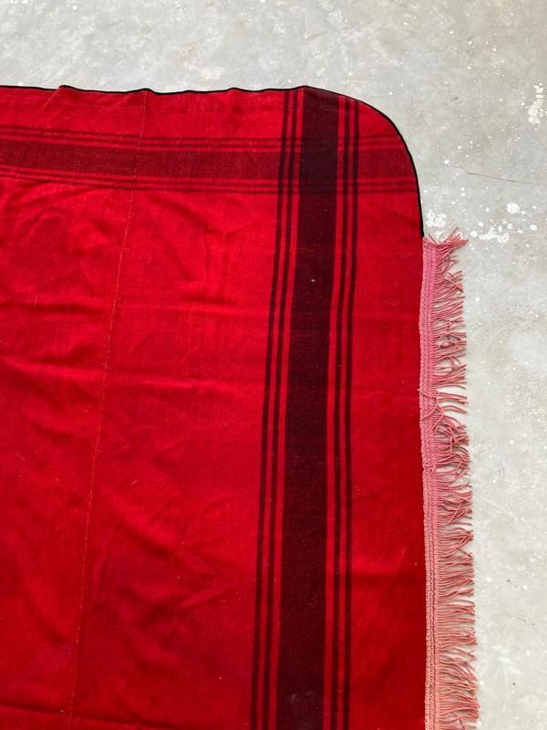 Vintage Handmade Traditional Turkish Solid Bordered Wool Kilim Rug 288x214 cm gallery