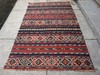 Antique Caucasian Shirvan Kilim Rug 5'6"x9'8" gallery
