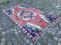 Handmade Rug Turkish Area Rug Vintage Rug Oushak Rug Antique Rug Bohemian Rug