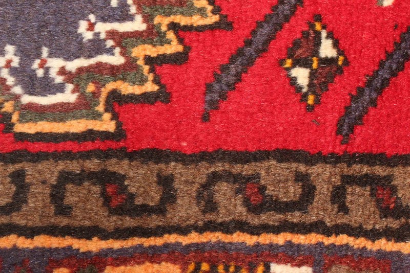 Traditional Vintage Hand-Knotted Area Rug 4'3" x 6'4" Oriental Wool Carpet gallery