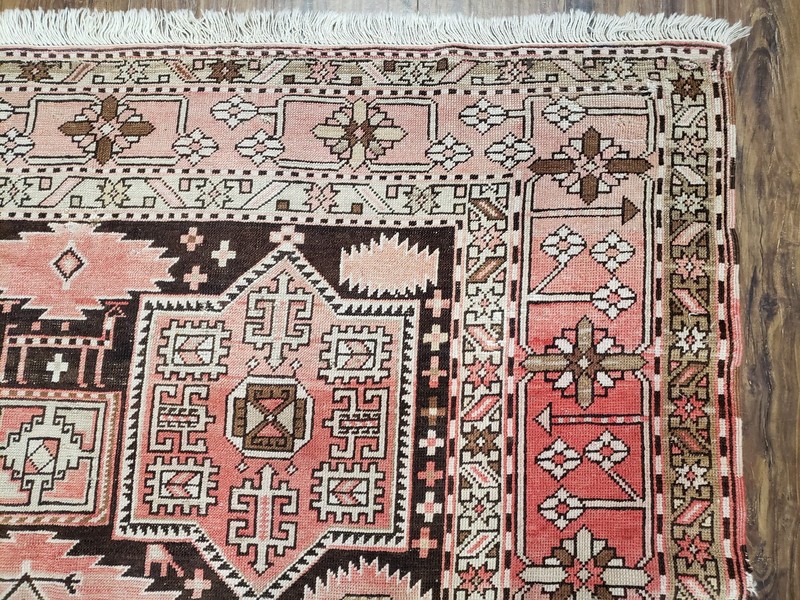 Antique Caucasian Rug 5' 5" x 10' 9" Shirvan Carpet Wide Oriental Wool Runner gallery