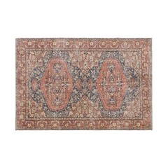 Handwoven Turkish Area Rug 6’3 x 9’1 ft | Vintage Wool Carpet • Antique Rug