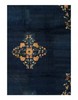 Navy Blue Antique Chinese Art Deco Rug 8'11'' X 11'6'' gallery
