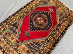 COLLECOTRS ITEM 6 X 4 ft Vintage Beautiful Tribal Kazak Caucasian Carpet
