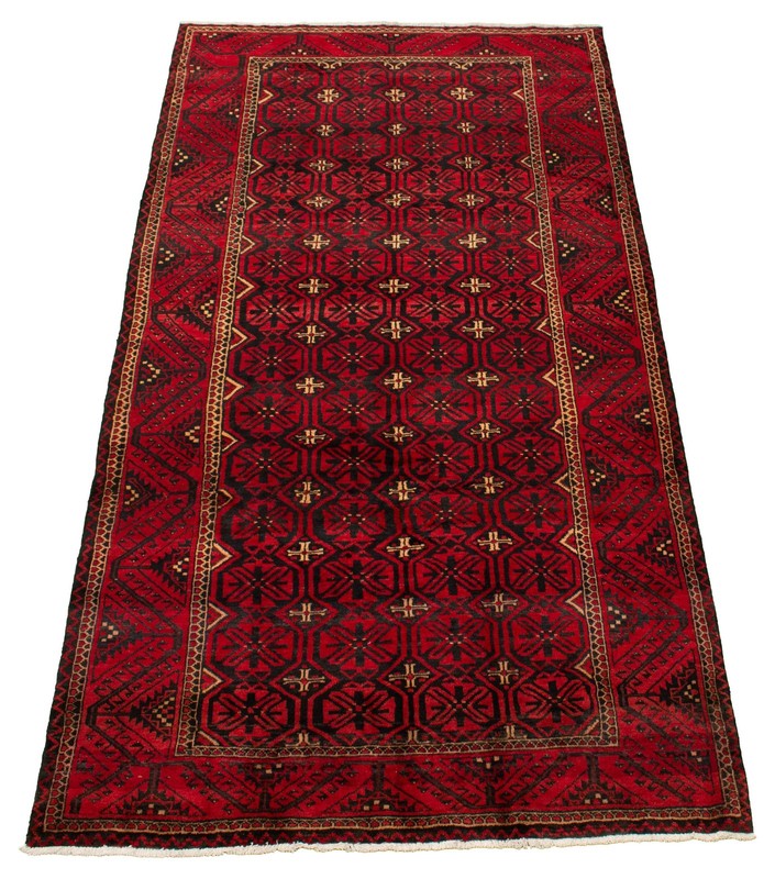 Traditional Vintage Hand-Knotted Area Rug 5'0" x 9'8" Oriental Wool Carpet gallery