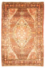 Traditional Vintage Hand-Knotted Area Rug 3’4″ x 5’2″ Oriental Wool Carpet
