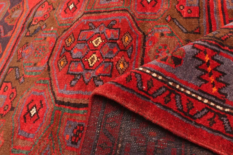 Vintage Traditional Hand-Knotted Area Rug 3'9" x 6'10" Oriental Wool Carpet gallery