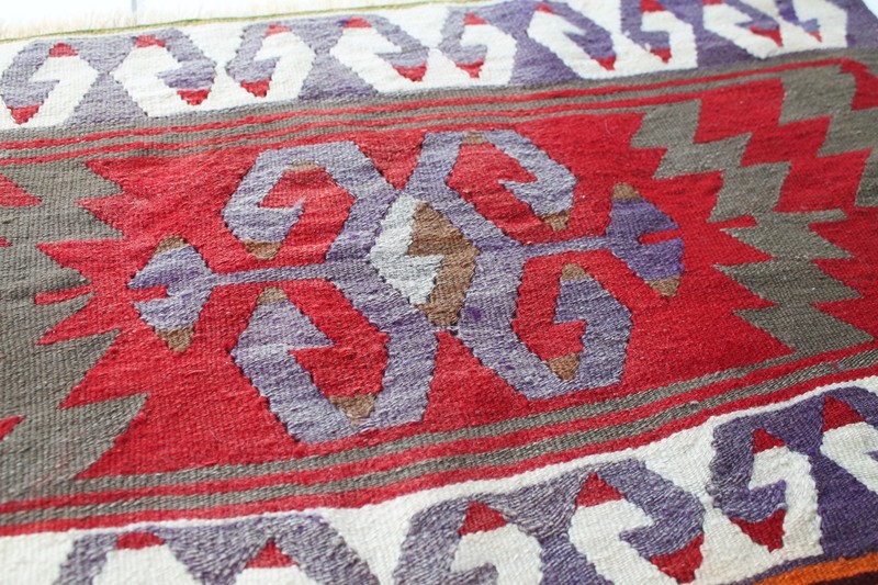 Turkish Kilim Rug 36''x58'' Hand Woven Afyon Kilim 93x149cm Area Rug Wool Kilim gallery